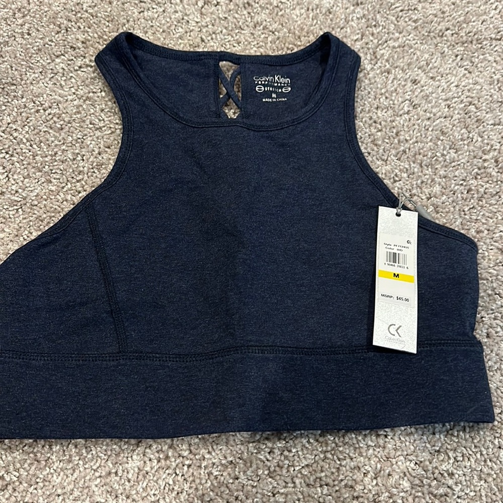 Calvin Klein Performance Stretch Crop Top